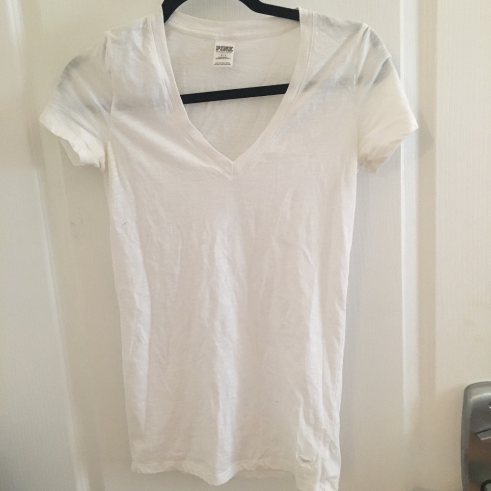 PINK v neck t shirts